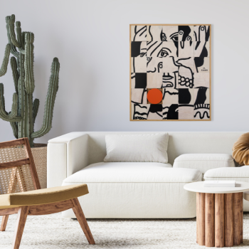 THE WOMAN HAIR BLACK