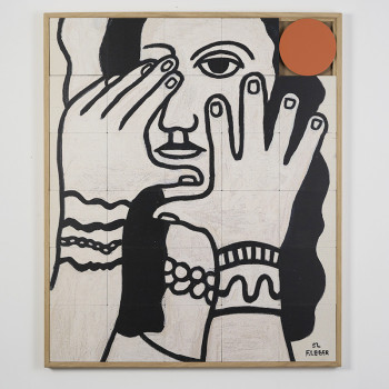 THE WOMAN HAIR BLACK